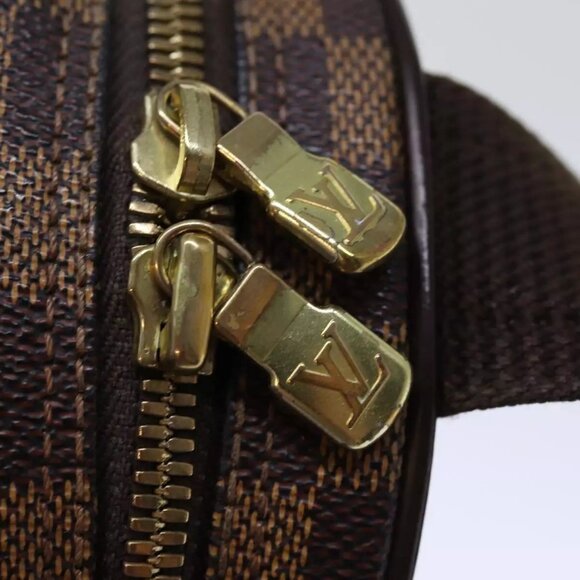 LOUIS VUITTON Damier Ebene Pochette Gange Shoulder Bag